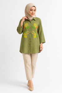 شومیز گلدوزی